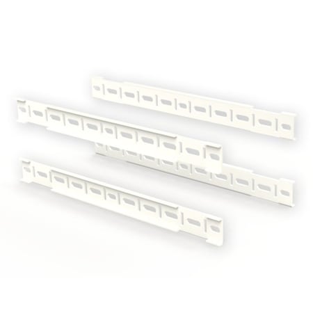 Saginaw Control & Engineering Panel Support, 2 in. H x 21 in. W x 1/2 in. L, Steel, 4 PK SCE-PSK24